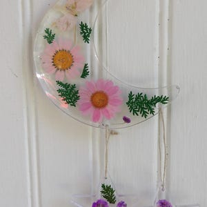 Suncatcher Dried Flowers Resin